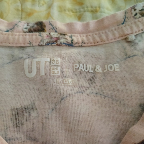 Adorable Uniqlo UT Paul & Joe Pink Cat T-shirt 🐱💗 - Picture 7 of 8